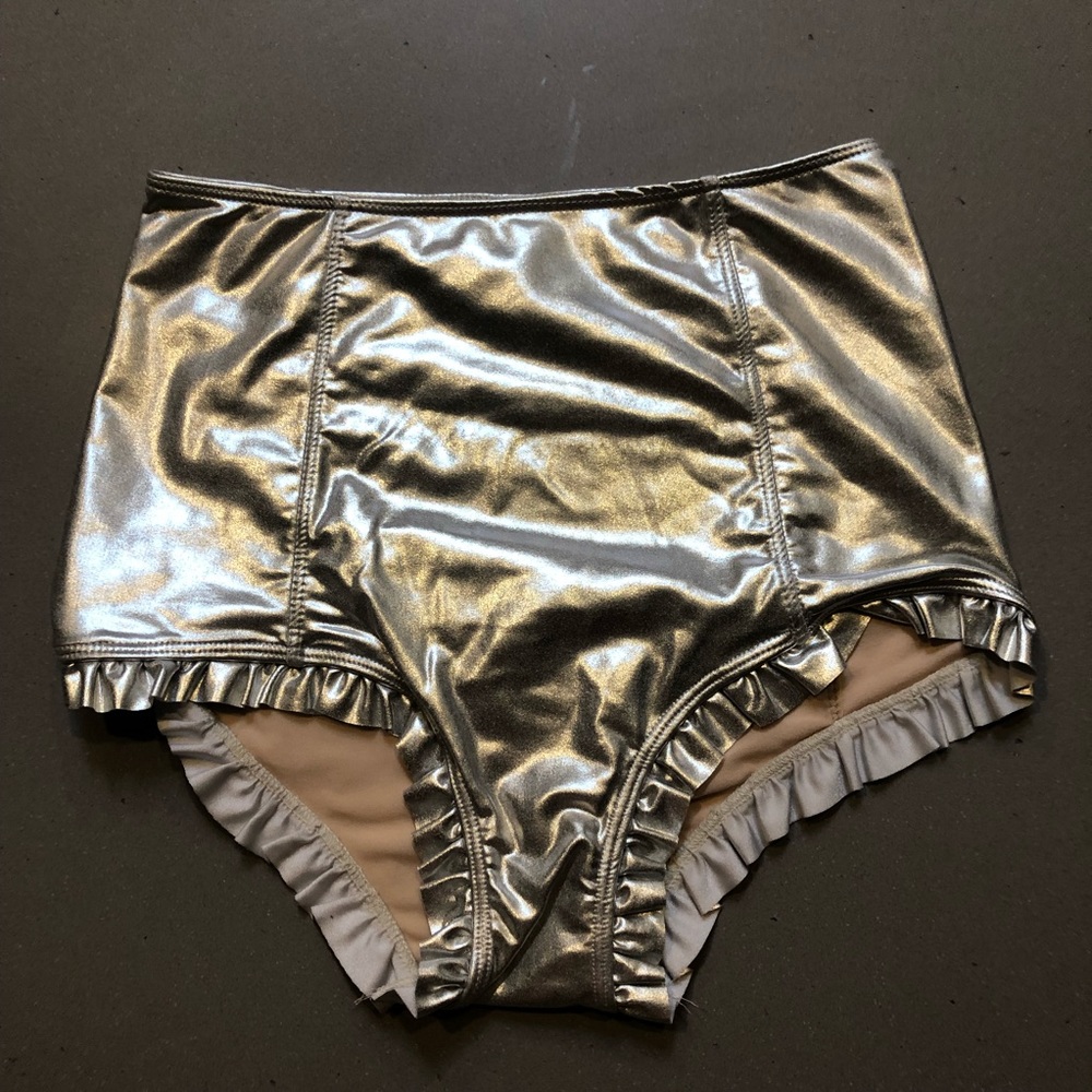 Kortni Jeane All Ruffled Up Swim Bottom Small